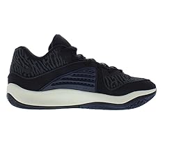 NIKE Men's Basketball Shoe, Black Black Dk Smoke