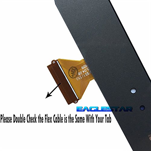 image for Eaglestar Grey T550 Front Panel Touch Screen Digitizer Replacement for