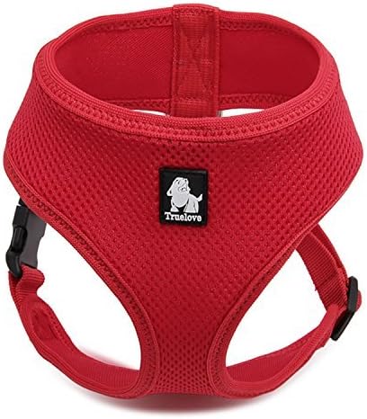 Decoroom Dog Harness Soft Gentle No Pull and No Choke Breathable Mesh Dog Vest, Walking Harness, Accessory, Collar, Padded Vest, Lightweight, 3M Reflective