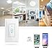 Smart Wi-Fi Light Switch In-Wall, Phone Remote Control Wireless Switch No Hub Required,Timing Function,Control Your Fixtures From Anywhere,Compatible with Alexa and Google Home,Overload Protection 15A