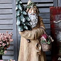 Shirleyle-Hohar House/Dwelling Garden Ornament Oversized Gardening Santa Winter Elk Decoration Dress Up Outdoor Garden Courtyard Christmas Decoration Decoration for Home Garden Path Lawn