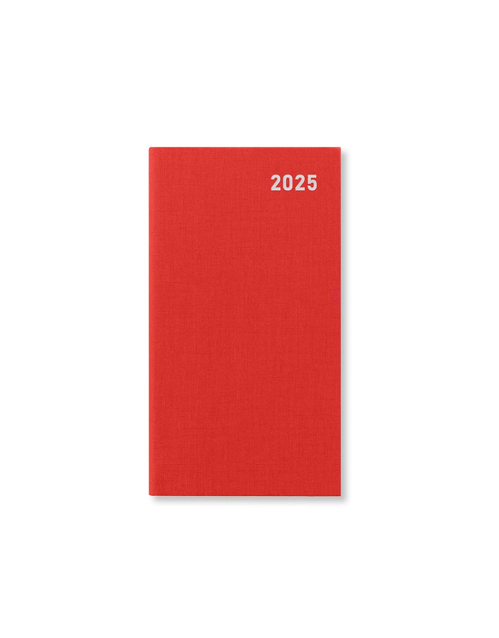 Letts of London Principal Medium Pocket week to view 2025 diary - red