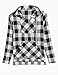 eshion Womens Ladies Hoodies Plaid V-Neck T-Shirt Blouse Tops