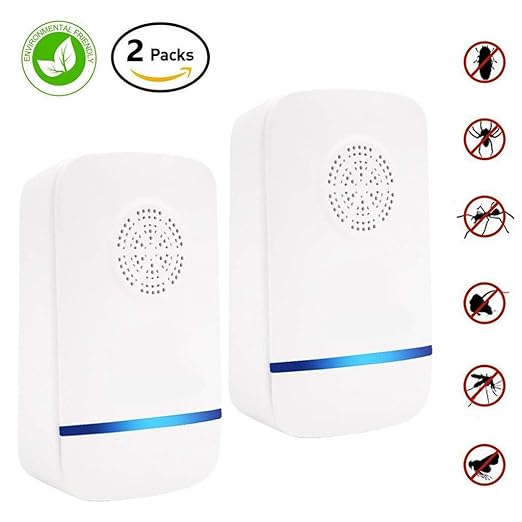 Repelente Ultrasónico Del Parásito-Insectos De Interior Repulsivo ...