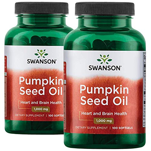 Swanson Pumpkin Seed Oil 1000 Milligrams 200 Sgels 2 Bottles - Thumbnail 6
