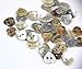 Pack of 12mm 2 Holes Heart Shaped Mother of Pearl Delicate Natural Shell Buttons Sewing Crafting Scrapbooking Buttons Approx 50pcs