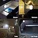 Motion Sensor Light, Ms Kelly Cordless Battery-Powered LED Night Light, Stick-Anywhere Closet Stair Lights Under-Cabinet Lamp, Step Safe Lights for Hallway, Bathroom, Bedroom, Kitchen,Cabinet- 3 Packs