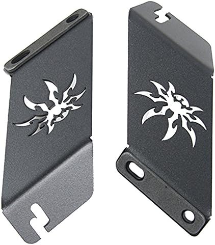 ForceCar 1 Pair 2007 - 2017 Jeep Wrangler LED Light Bar Hood Mount Kits For 20 - 22" Light Bar (scorpion)