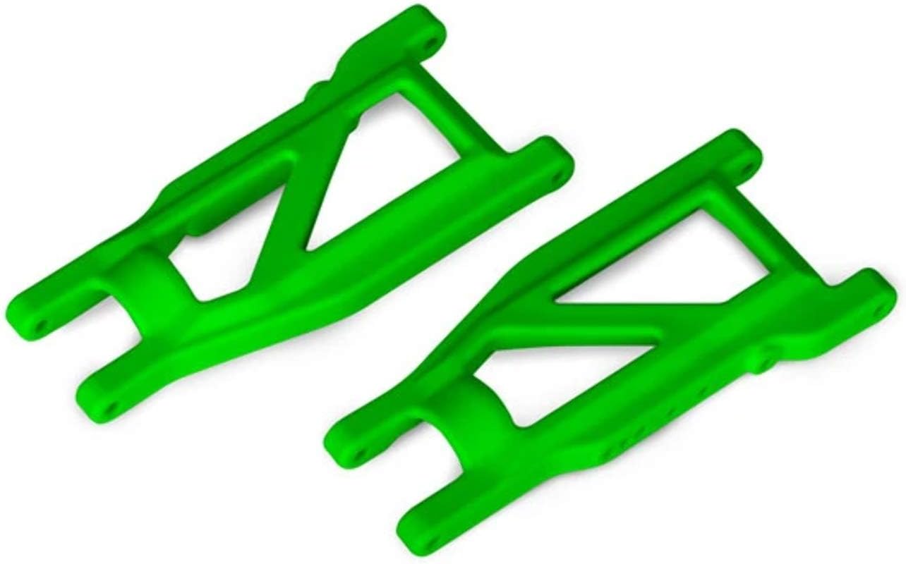 TraxxasSuspension arms, Green, Front/Rear (Left & Right) (2) (Heavy Duty, Cold Weather Material)