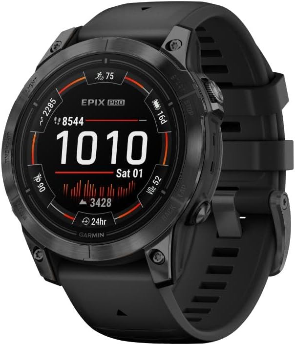 Garmin epix Pro Gen 2 47mm Premium GPS Smartwatch AMOLED Black