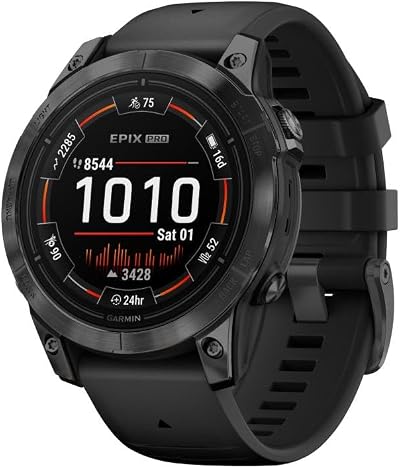 Garmin epix Pro Gen 2 47mm Premium GPS Smartwatch AMOLED Black