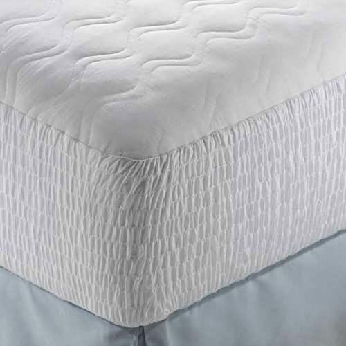 Beautyrest Soft Cotton Top Mattress Pad Protector Cover Comforter Bed Set Plush (Queen)