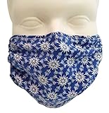 Breathe Healthy Holiday Style Face Mask - Comfortable, Reusable Face Mask - Dust Mask, Allergy Mask - Filters Dust, Pollen, Allergens, & Flu Germs with Antimicrobial