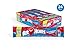 Airheads Candy 2-in-1 Big Bar, Blue Raspberry and Cherry Flavor, Non Melting, Pack of 24 Bars