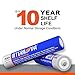 INTERNOVA® AAA Batteries 40 Pack - High-Performance Alkaline Triple A Batteries for Devices & Emergency Gear, 10-Year Shelf Life (40 Count)
