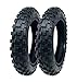 MMG Set of 2 Mini Dirt Bike Tires 2.50-10 Front or Rear Tube Type Off Road Motocross Pattern