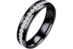 erDouckan Health Care Weight Loss Fat Burning Slimming Magnetic Ring Rhinestone Jewelry Couple's Birthday Gift