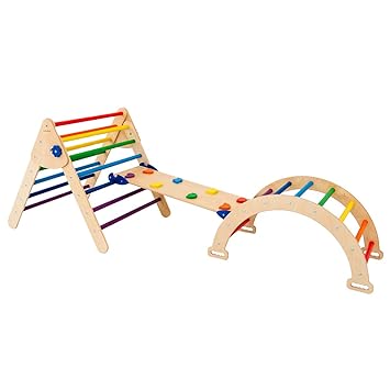 Montessori Climber Ladder Slide 