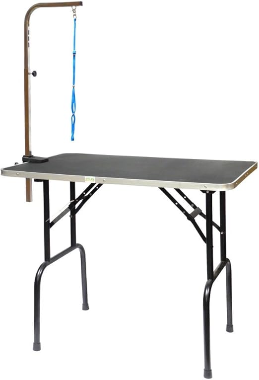 The Go Pet Club Hydraulic Grooming Table Features A Hydraulic Foot Pump To Adjust To Your Specific Height And N Dog Grooming Supplies Pet Grooming Dog Grooming
