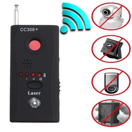Rf Detector - Camera Detector - Bug Detector - Security Camera Detector - Anti-Spy Hidden Camera Laser - Spy Camera Detector - Hidden Camera Detector - Hidden Camera Laser Lens GSM Device Finder