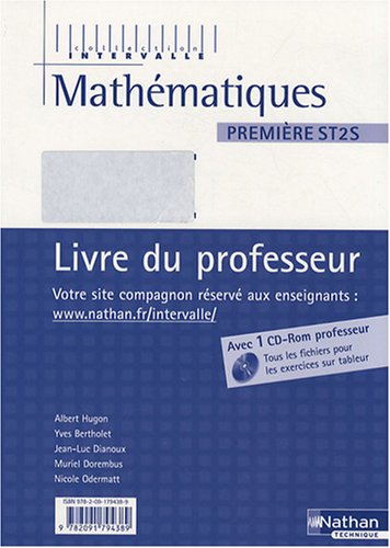 Mathématiques 1re ST2S