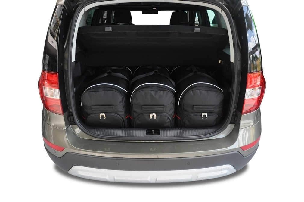 KJUST Dedicated Car Bags Set 3 pcs compatible with SKODA YETI I 2009-2017 Fitted