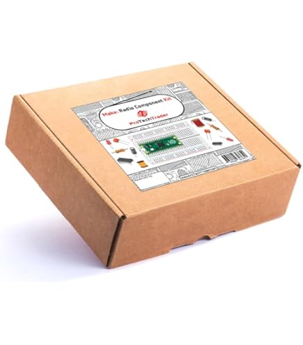 ProTechTrader Easy Electronics Component Pack - Learn Basic Electronics Kit (Book Sold Separately)