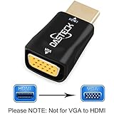 Dasteck H79 1080p Mini and Portable HDMI Male to VGA Female Video Converter Adapter