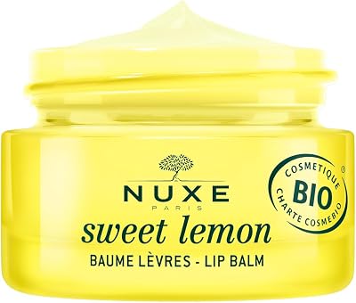 Nuxe Sweet Lemon Lip Balm 15ml Moisturising Daily Lip Care Vegan