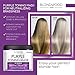 Purple Hair Mask - Remove Yellow & Overtones for Blonde Hair, Platinum & Ash Hair - Made in the USA - Goes Well with Purple Shampoo - for Brassiness with Retinol and Keratin - Overtone Purple - 8 oz