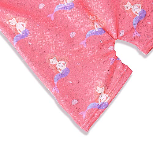 image for MYQFF Gymnastics Leotards for Girls Sparkle Athletic Dancewear Activew