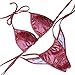 MOOSKINI Women Lovely Pattern Polka Dot Halter Bikinis Set Beach Wear Bathing Suit
