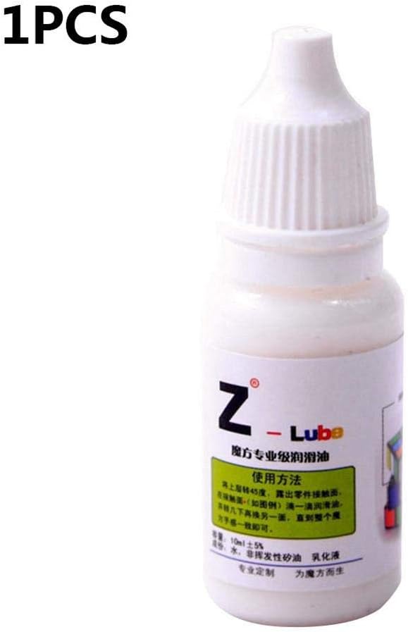 domiluoyoyo Cube Lubricant, Z-lube 10ML Magic Square Cube Smooth Lubricat Silicone Oil Speed Cube lube