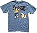 Adventure Time With Finn And Jake Men's Fiona And T-shirt, Blue, XL