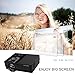 Mini Projector -(Newest Version) 50% Brighter Video Projector Full HD LED with 180'' Display and 1080P Support, Compatible with Smartphone, Fire TV Stick, PS4, HDMI, VGA, TF, AV And USB