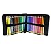 U.S. Art Supply 48 Piece Watercolor Artist Grade Water Soluble Colored Pencil Set with Zippered Storage and Carrying Case - Full-Size 7