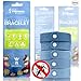 Mosquito Repellent Bracelet (10 Pack) Insect Repellent for Kids and Adults - Better Than Spray or Lotion for Outdoor Bug Protection - Travel Mosquito Repellent Bracelet is Natural and Deet Free