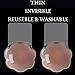 Nipplecovers Reusable Silicone Adhesive Covers Sticky Breast Lift Pasties Bra