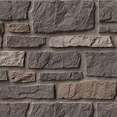 Tando Creek Ledgestone Composite Stone Exterior Siding Panels 1/2 Square (Bucks County Gray)