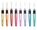 LED Crochet Hook Set, 8Pcs LED Lite Hooks Light Up Knitting Needles Weave Sewing Tool - Size 2,5mm To 6mm (H01)