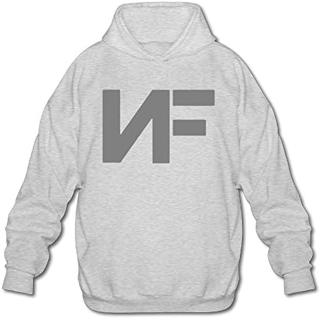 NF Wake Up Hooded Sweatshirt For Men Ash