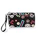 Cowgirl Trendy Western Purse Sugar Skull, Cross Clutch Wallet Day of the Dead Wristlet