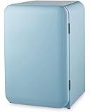 Daewoo, 79L Retro Compact Fridge, A+ Energy Efficiency, LED Lighting