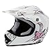TCMT DOT Youth Pink Butterfly Dirt Bike ATV Helmet Motocross+Goggles+Gloves L