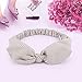 Hogoo 6 Pcs Headbands Vintage Stripe Pattern Elastic Printed Bow Tie Head Wrap Stretchy Hairband for Women