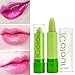 UNKE Green Women Waterproof Magic Fruity Smell Changeable Color Lipstick Lip Cream