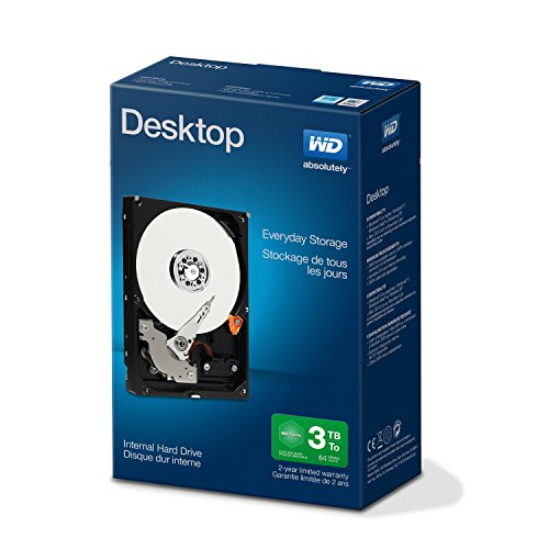 WD  WD 3 TB 3.5-Inch Desktop Mainstream WDBH2D0030HNC-NRSN