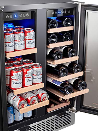 4 Beverage+Refrigerator+Independent+Temperature+Operation