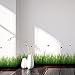 Crearreda CR-53004 Grass and Ladybugs Border Decal, Green