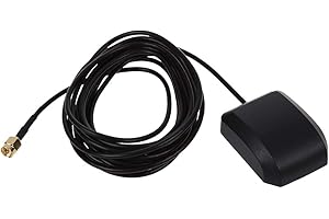 Suapouen RP-SMA Male GPS Active Antenna Cable Connector Adapter 3-5V